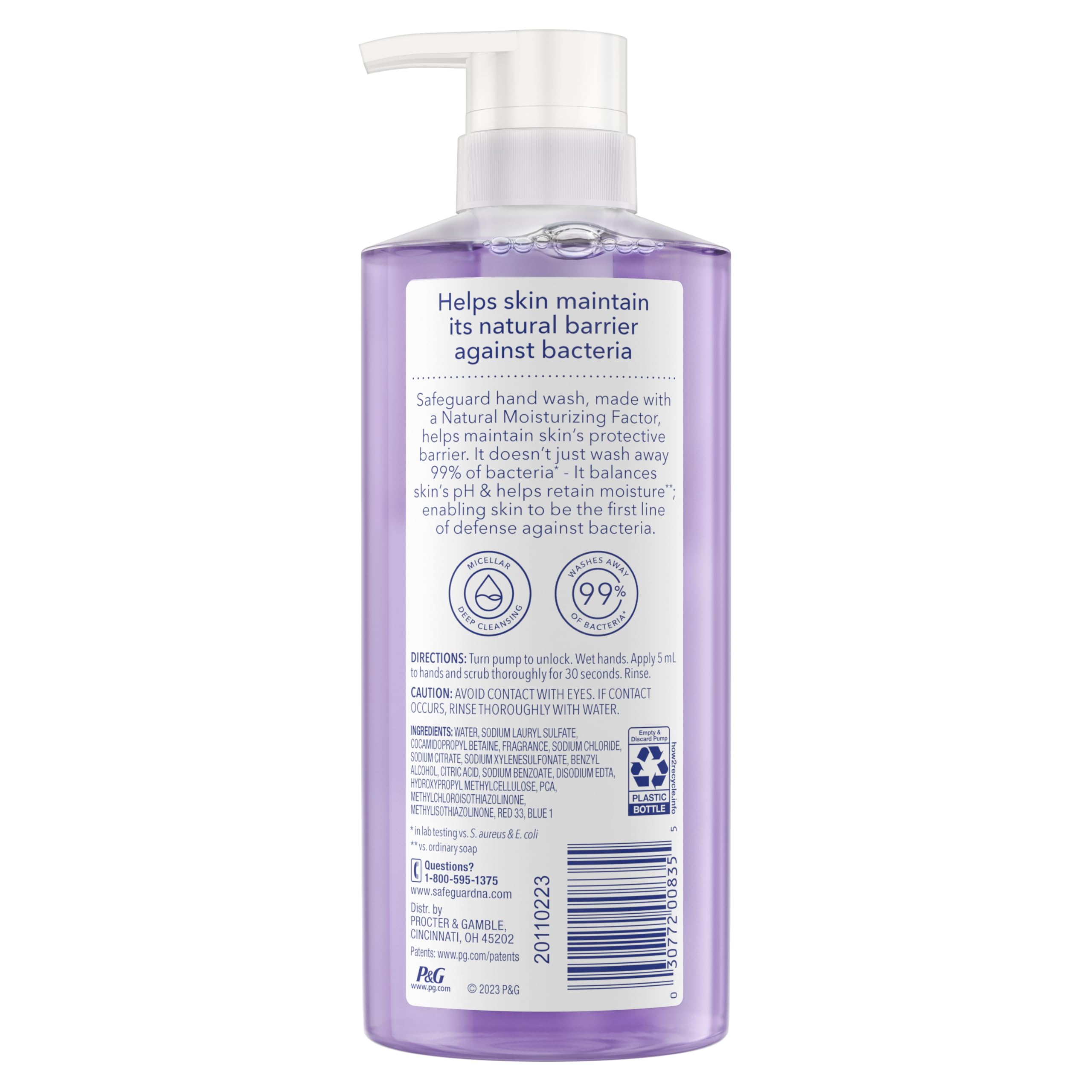 Safeguard pack4, cuatro botellas para toda la familia.