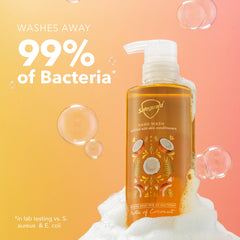 Safeguard micellar deep cleansing foam removes dirt and bacteria for clean hands.