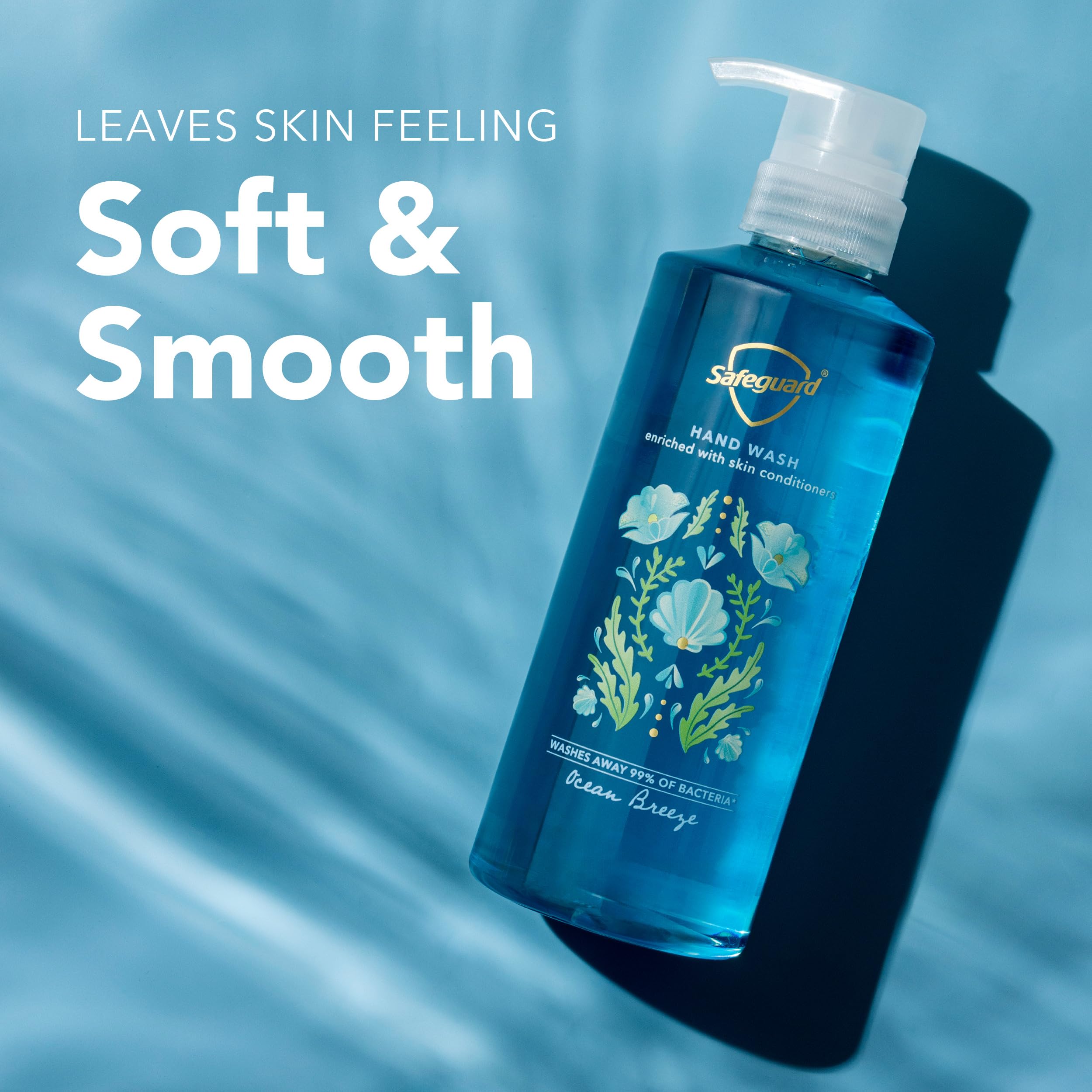 Safeguard pH-balanced indicator label—promotes balanced skin feel after washing.