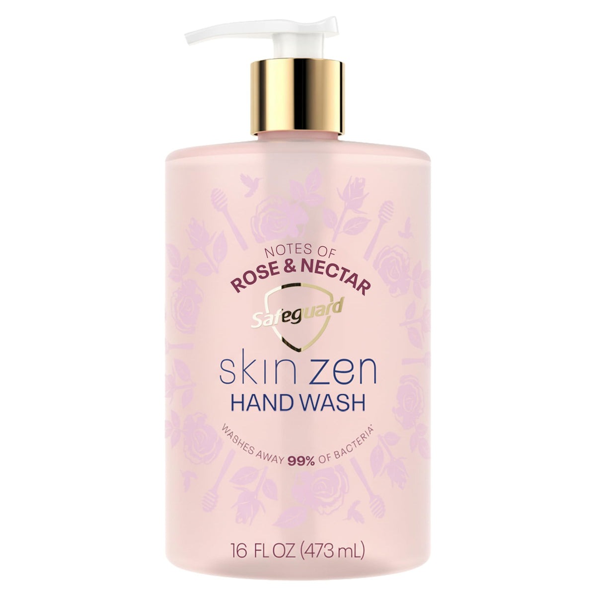 Safeguard Skin Zen hand soap pump ready for a refreshing cleanse.