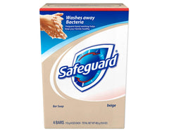 Safeguard unscented bar soap close-up showing clean, gentle cleansing