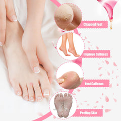 Sagry calcetines de silicona para pies secos, ayuda a hidratar