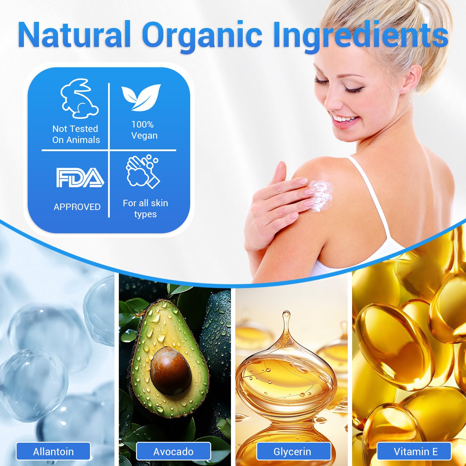 Sagry Urea 40% cream leaves silky soft skin after use.