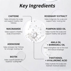 Sahha Hair Thickening Serum Roll-On roller-ball in action for gentle distribution.