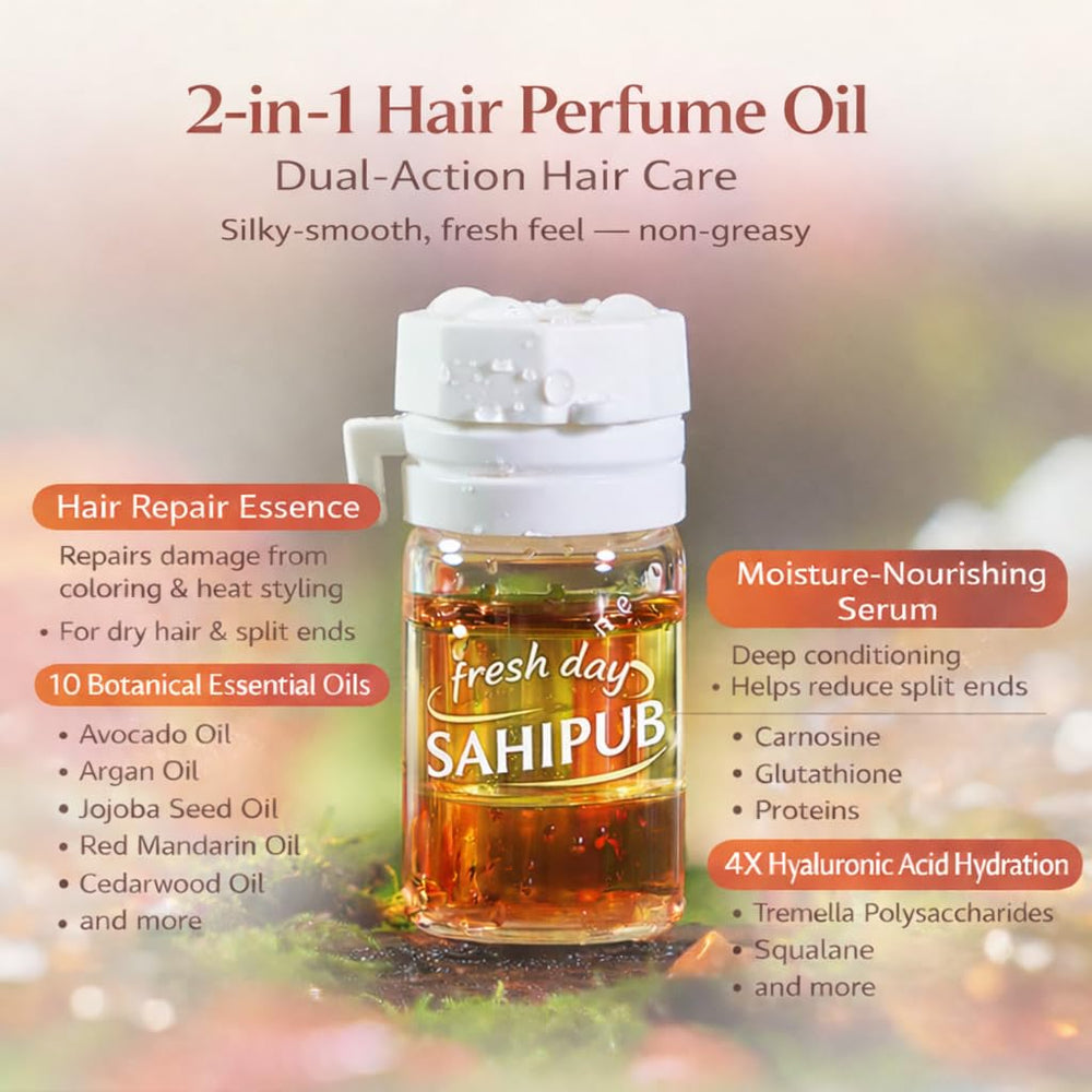 SAHIPUB lightweight, non-greasy formula suitable for all hair types