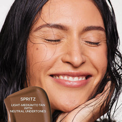 Saie Dew Bronze doe-foot applicator enables easy targeted application