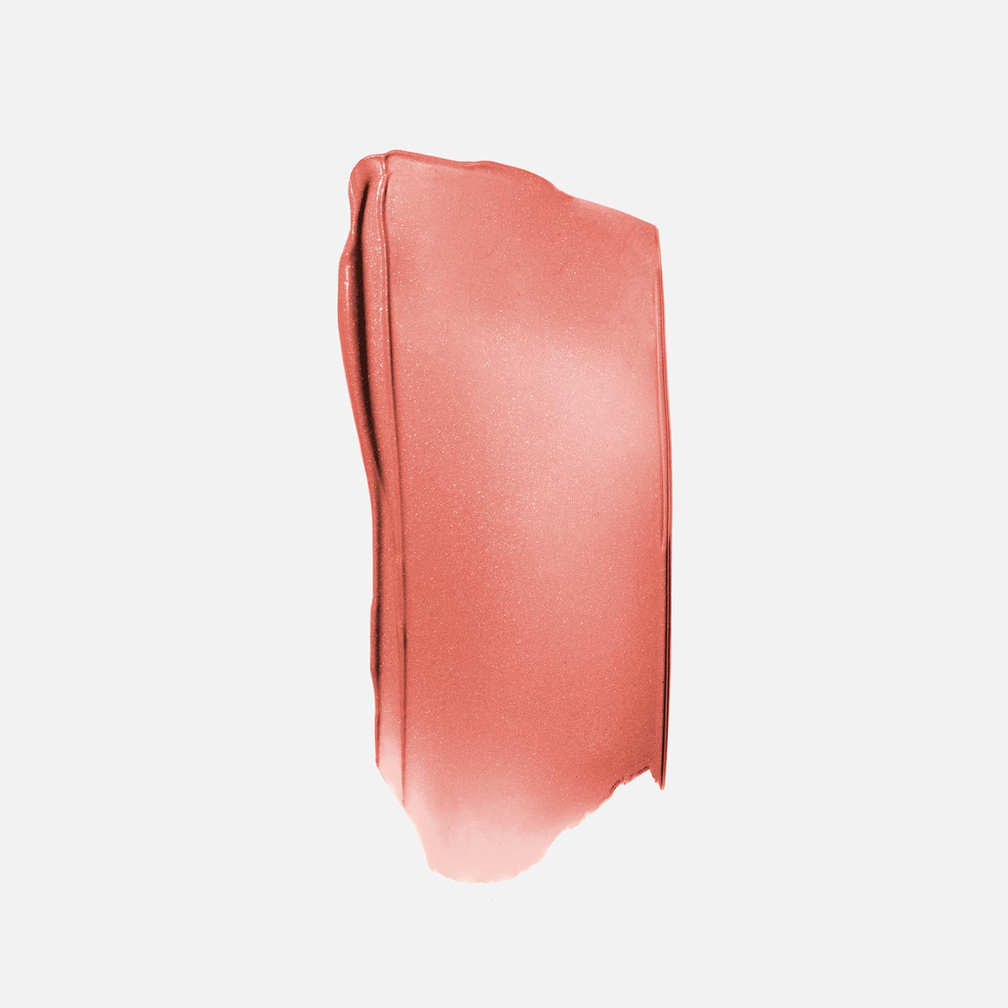Saie Dew Liquid Blush Poppy dots on cheek for buildable color.