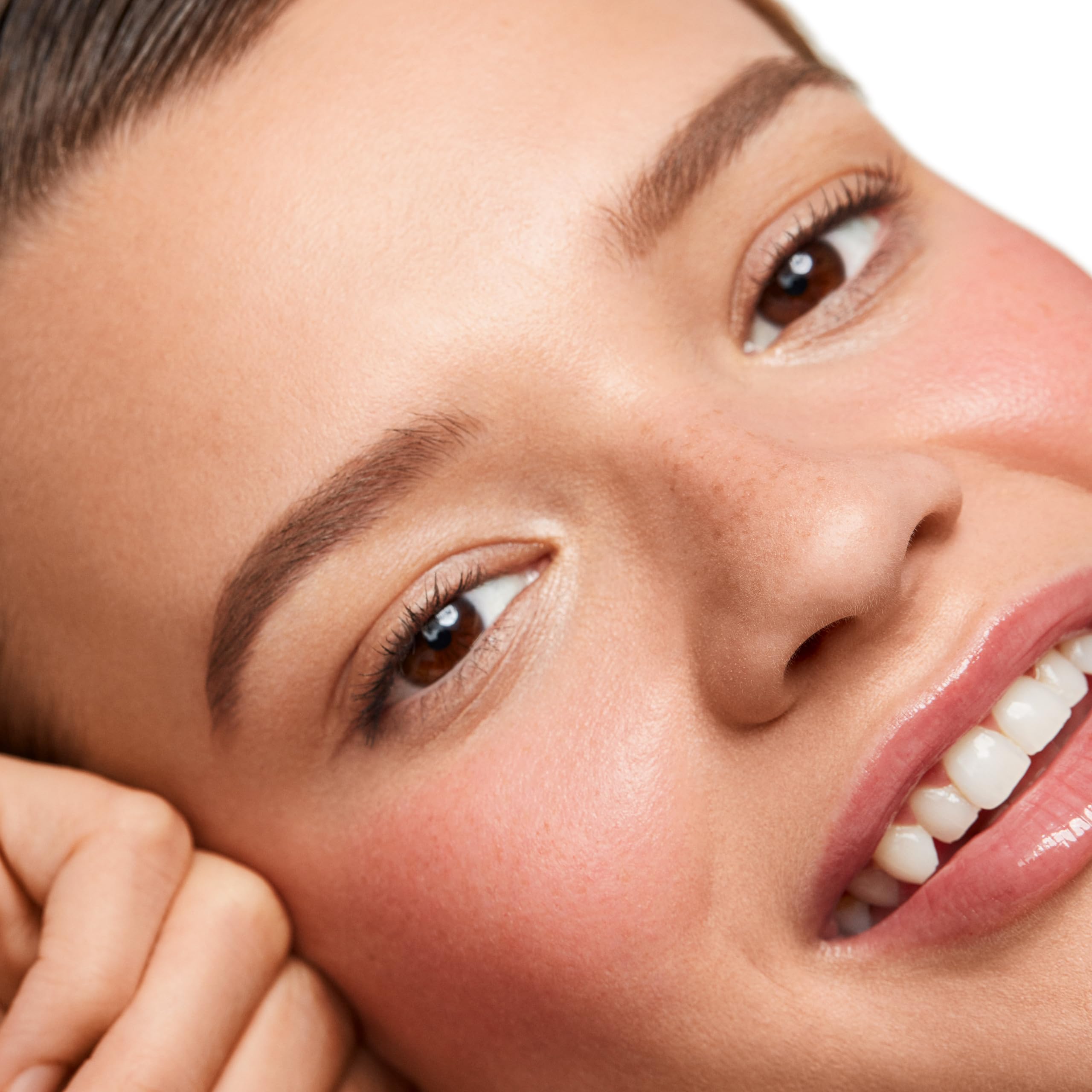 Vegan, cruelty-free Saie Dew Liquid Blush formula without harsh additives.