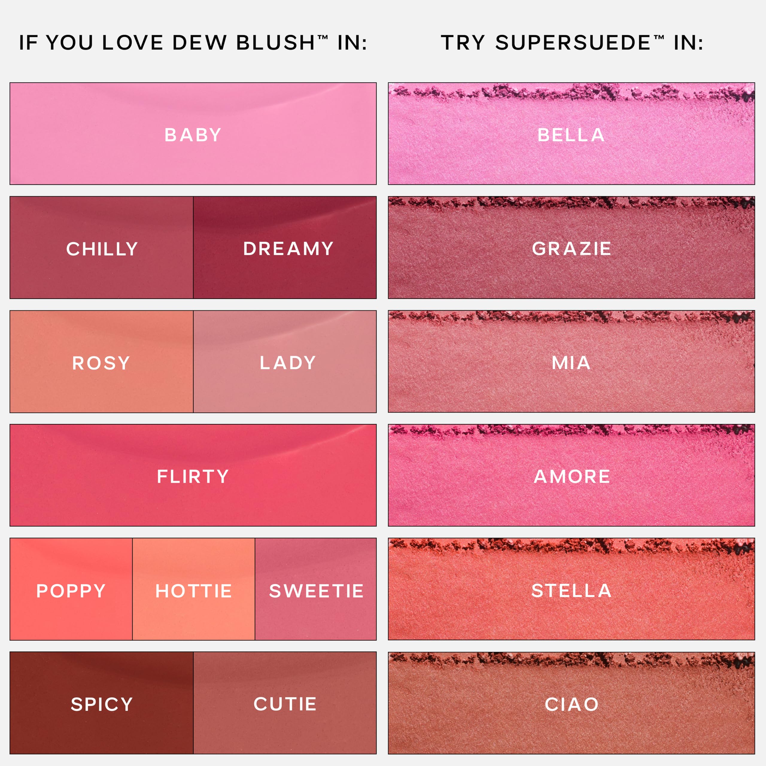 Saie Dew Liquid Blush vegan cruelty-free option for radiant cheeks.