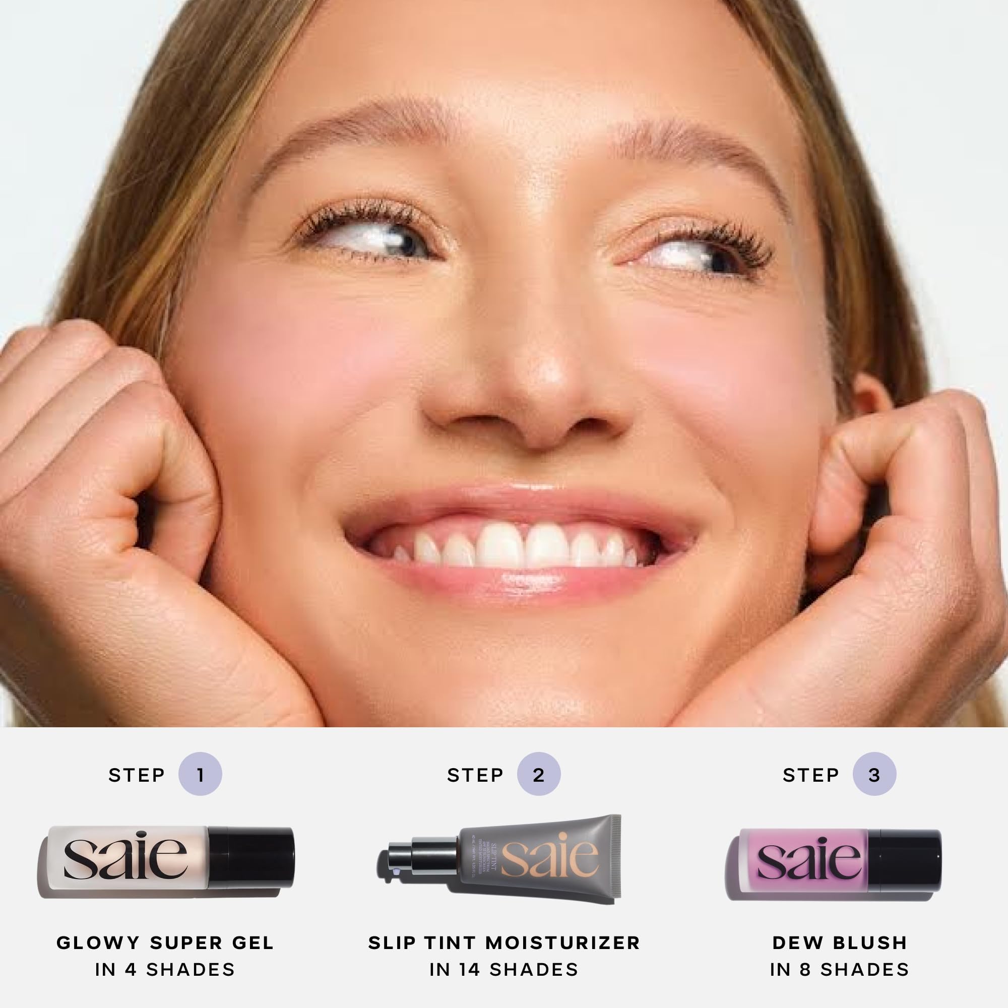 Saie Glowy Super Gel highlights vitamin C benefits for brightness