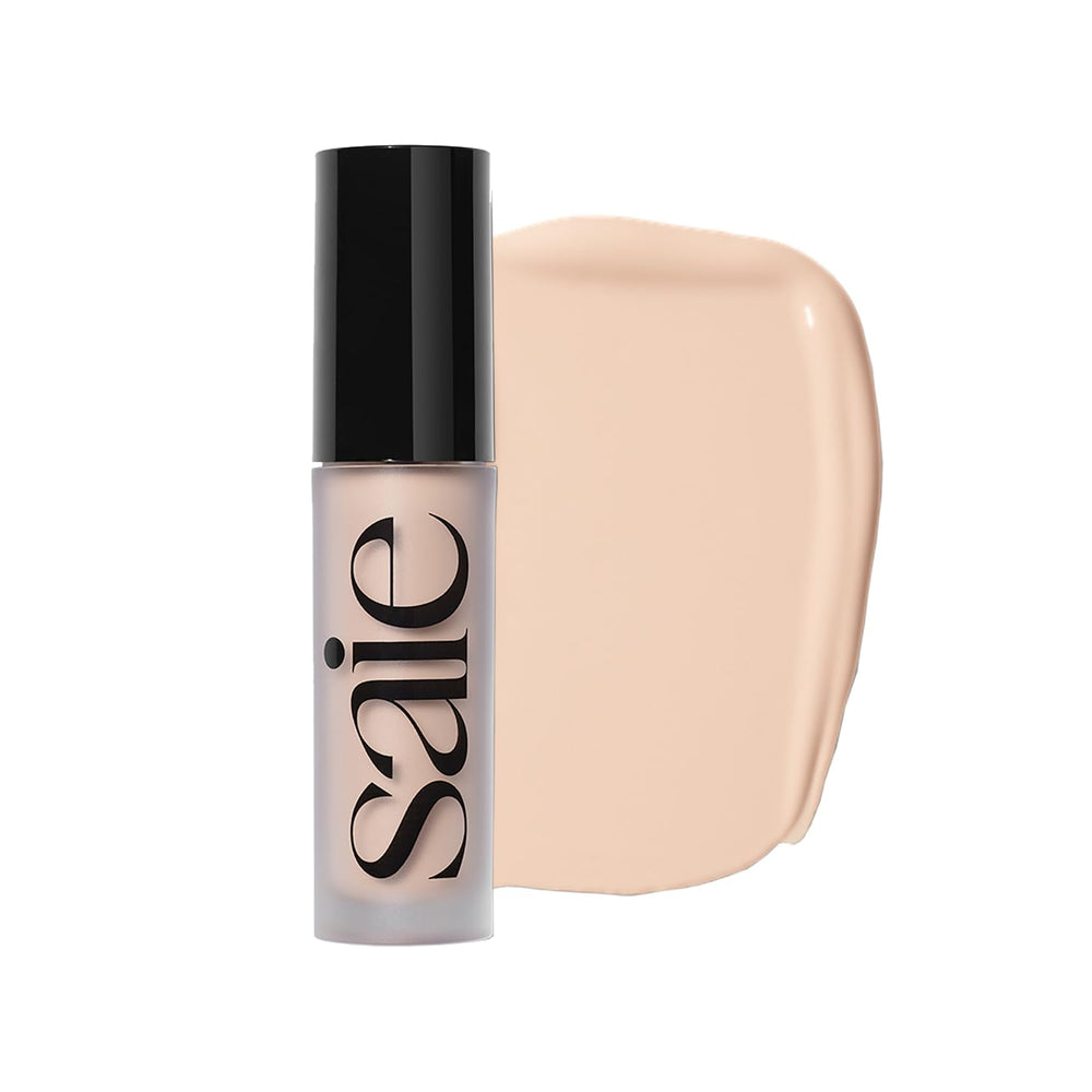 Saie Slip Tint Radiant Concealer packaging close-up for on-the-go touch-ups.