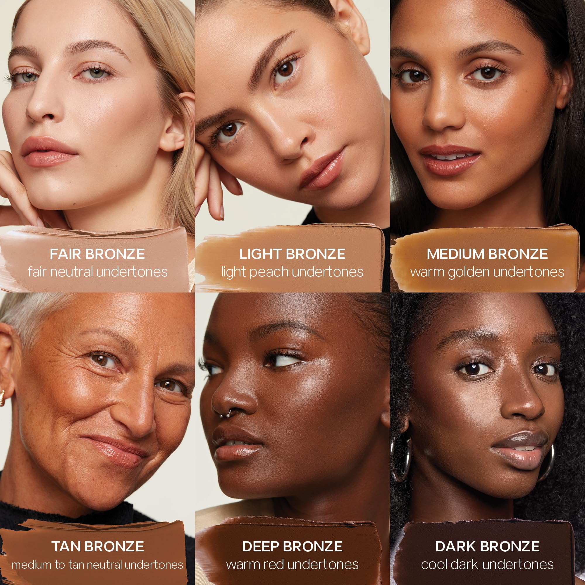 Saie Sun Melt cooler-toned shade offers precise edge definition and a sculpted look