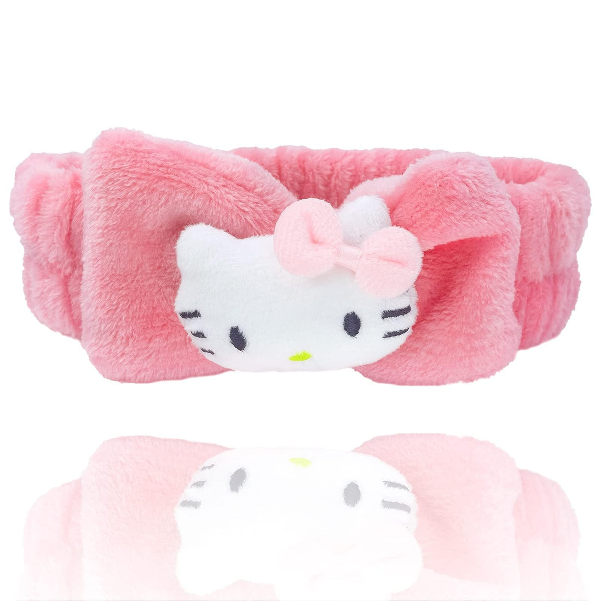 Saileg Kawaii headband close-up showing cute pattern and soft microfiber texture for comfortable skincare