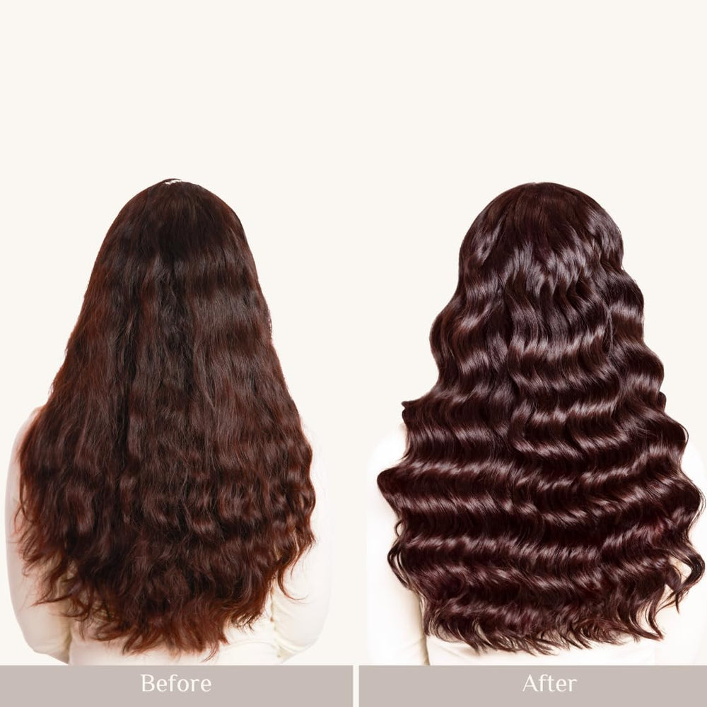 Saints & Sinners Velvet Divine on damp hair delivers shine and manageability.