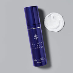 Saints & Sinners Velvet Divine on dry hair tames flyaways and adds luster.