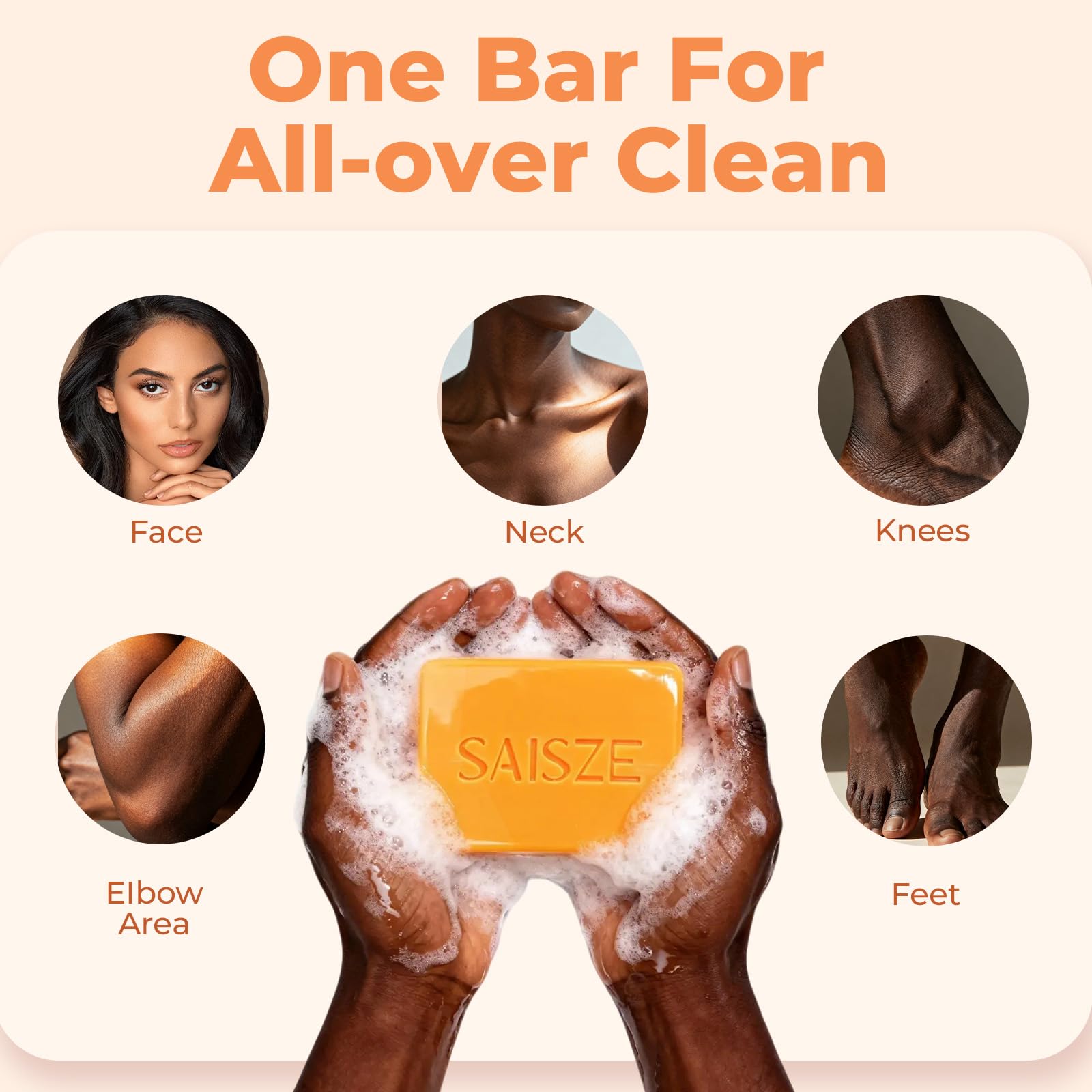 Kojic and turmeric blend with shea butter and glycerin ingredients