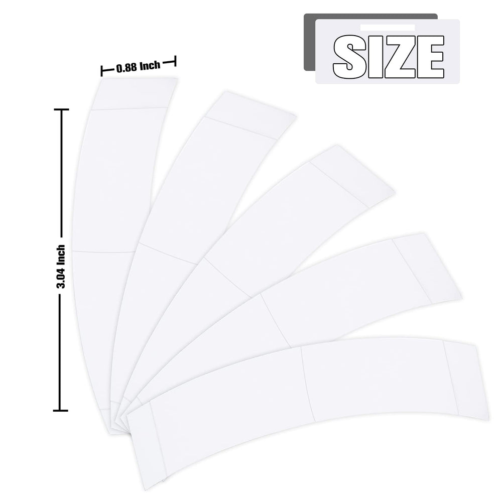 SAJOO lace-front tape is transparent and matte for seamless wig blending.