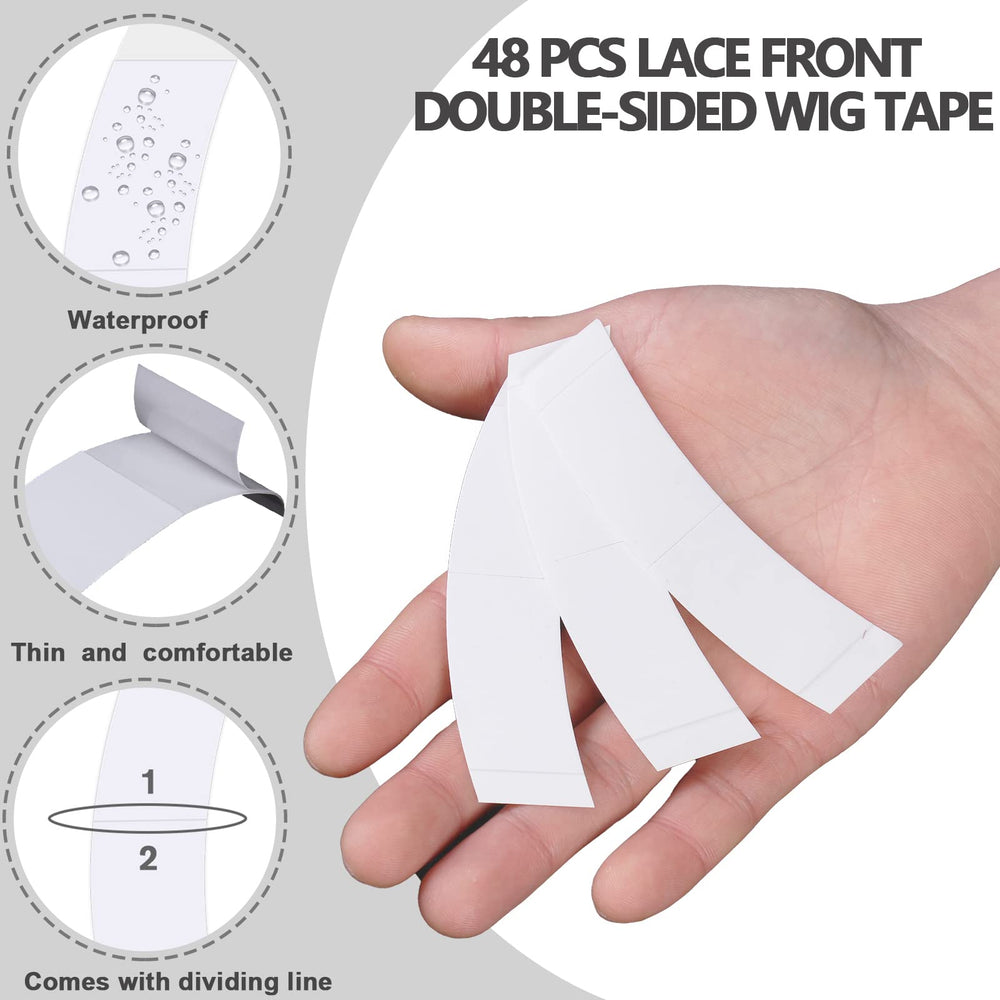 SAJOO double-sided tape supports various hair products and styles securely.