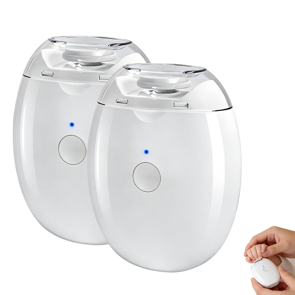 Saker electric nail clipper front view for easy family grooming