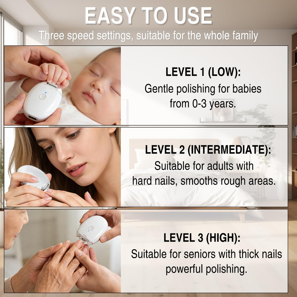Saker portable family-friendly design for on-the-go nail care