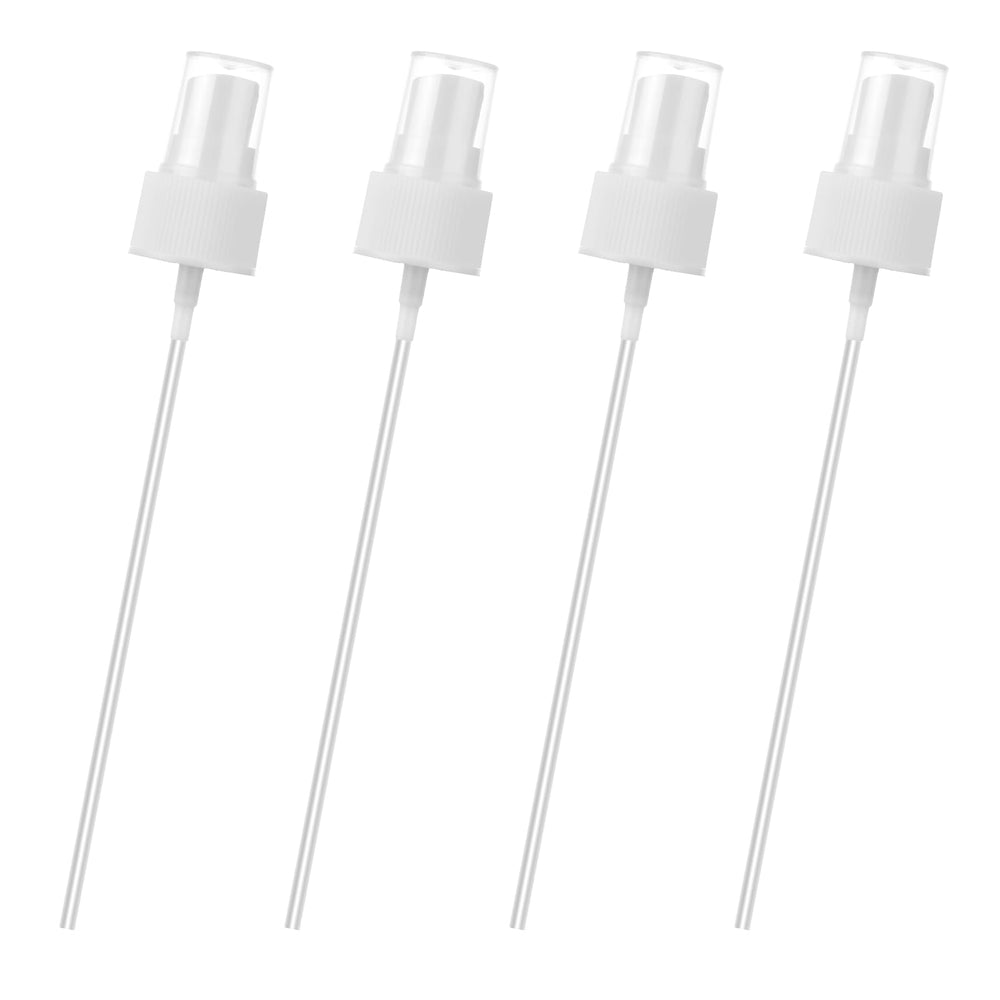 Salbsever 4-pack spray top fit 24mm ensures an even mist for essential oil bottles.