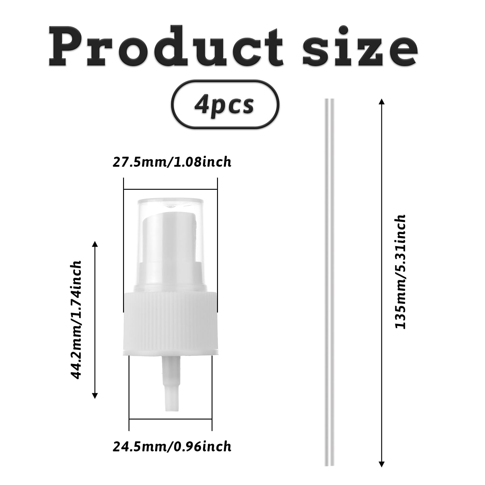 Salbsever spray top with clear cap prevents spills and keeps contents secure.
