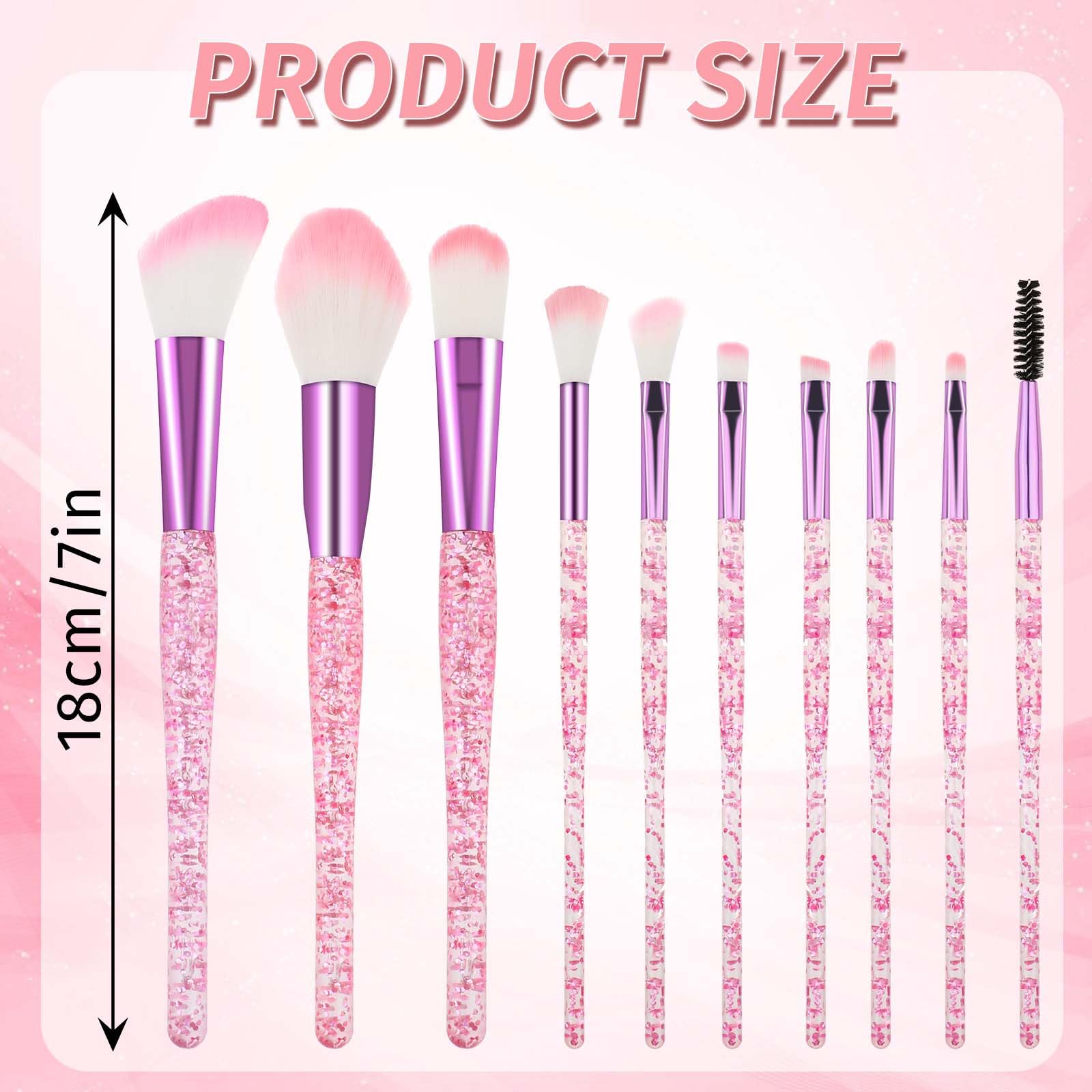 Salbsever crystal gift packaging brush set makes a chic present option.