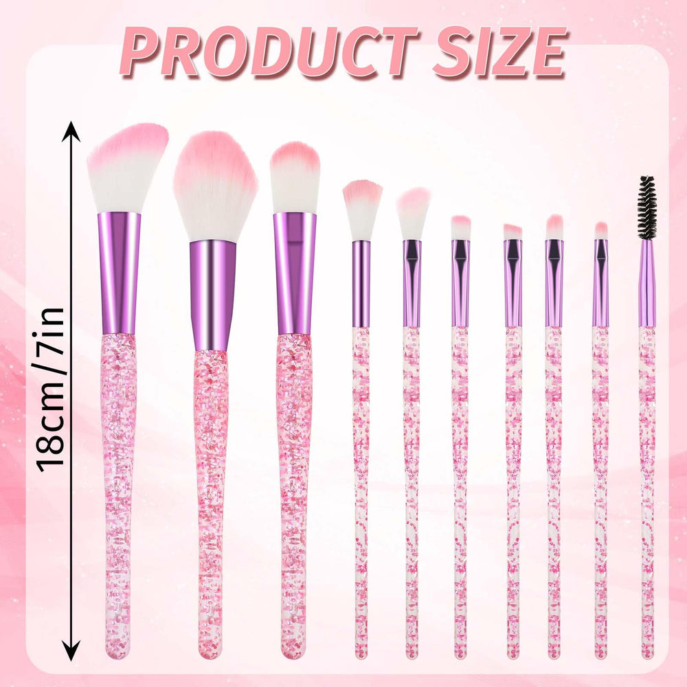 Salbsever crystal gift packaging brush set makes a chic present option.