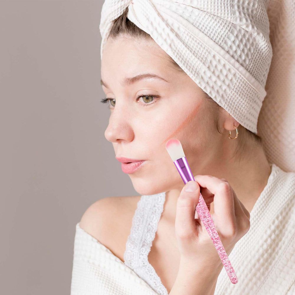 Salbsever foundation brush for precise coverage and a smooth base.