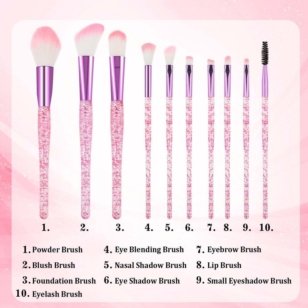 Salbsever silky-soft synthetic bristles guarantee gentle touch and smooth color pickup.
