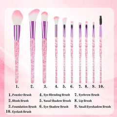 Salbsever silky-soft synthetic bristles guarantee gentle touch and smooth color pickup.