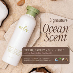 SALEE styling cream defines curls with natural movement.