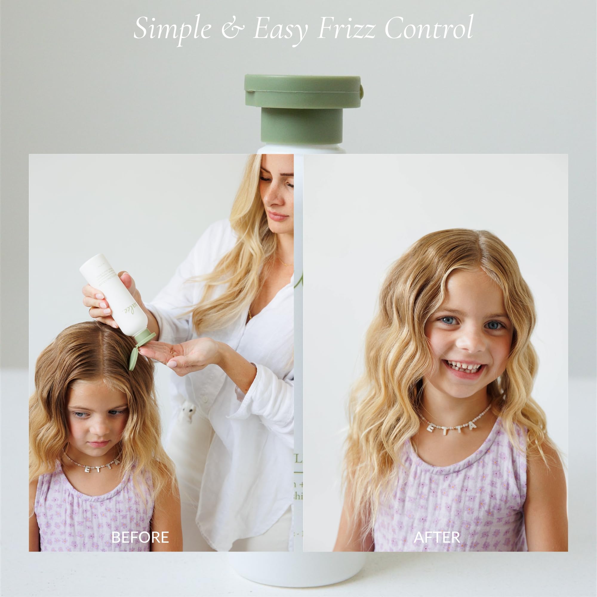 SALEE styling cream enhances beachy waves and blowouts.
