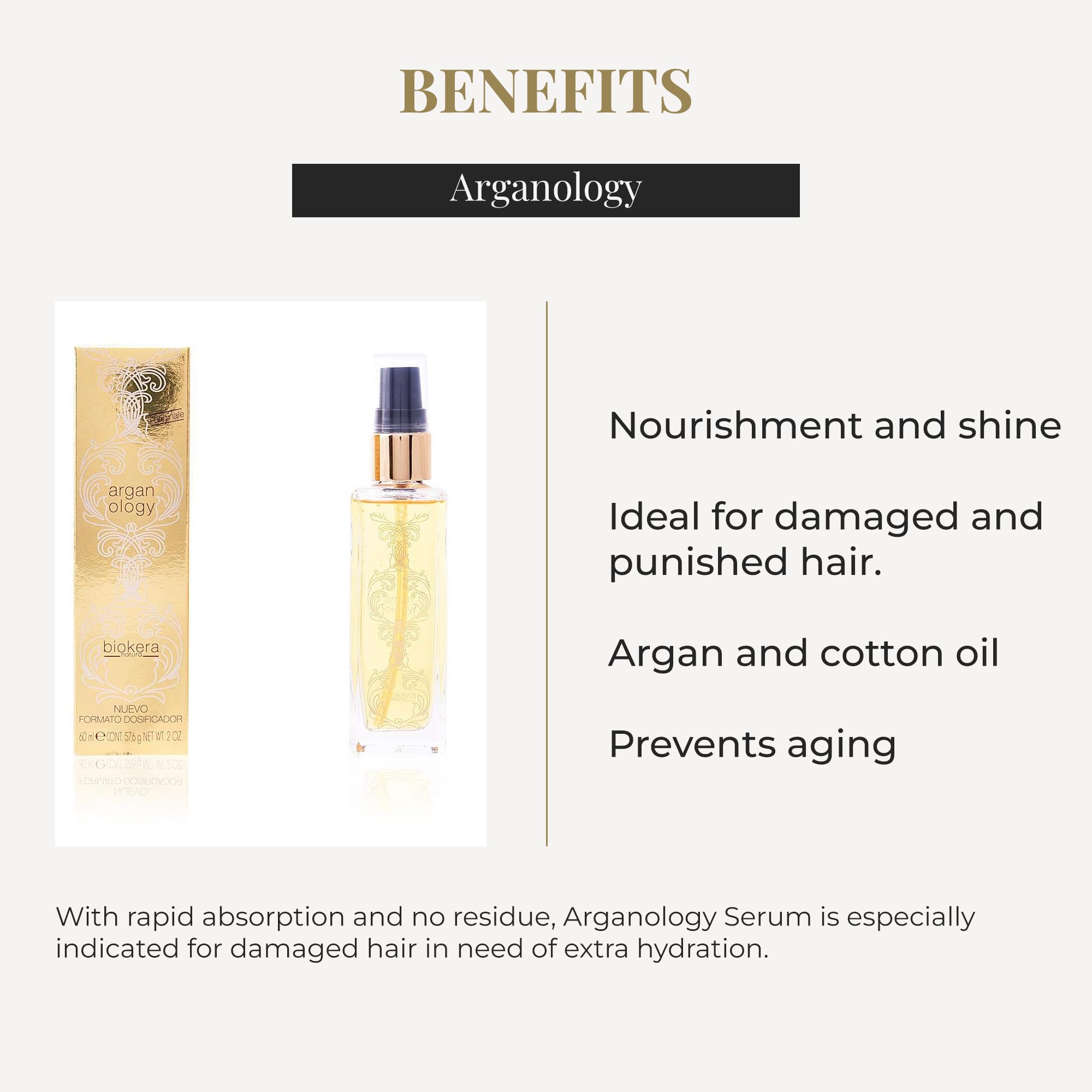 SALERM Arganology Serum: textura aterciopelada que mejora la manejabilidad