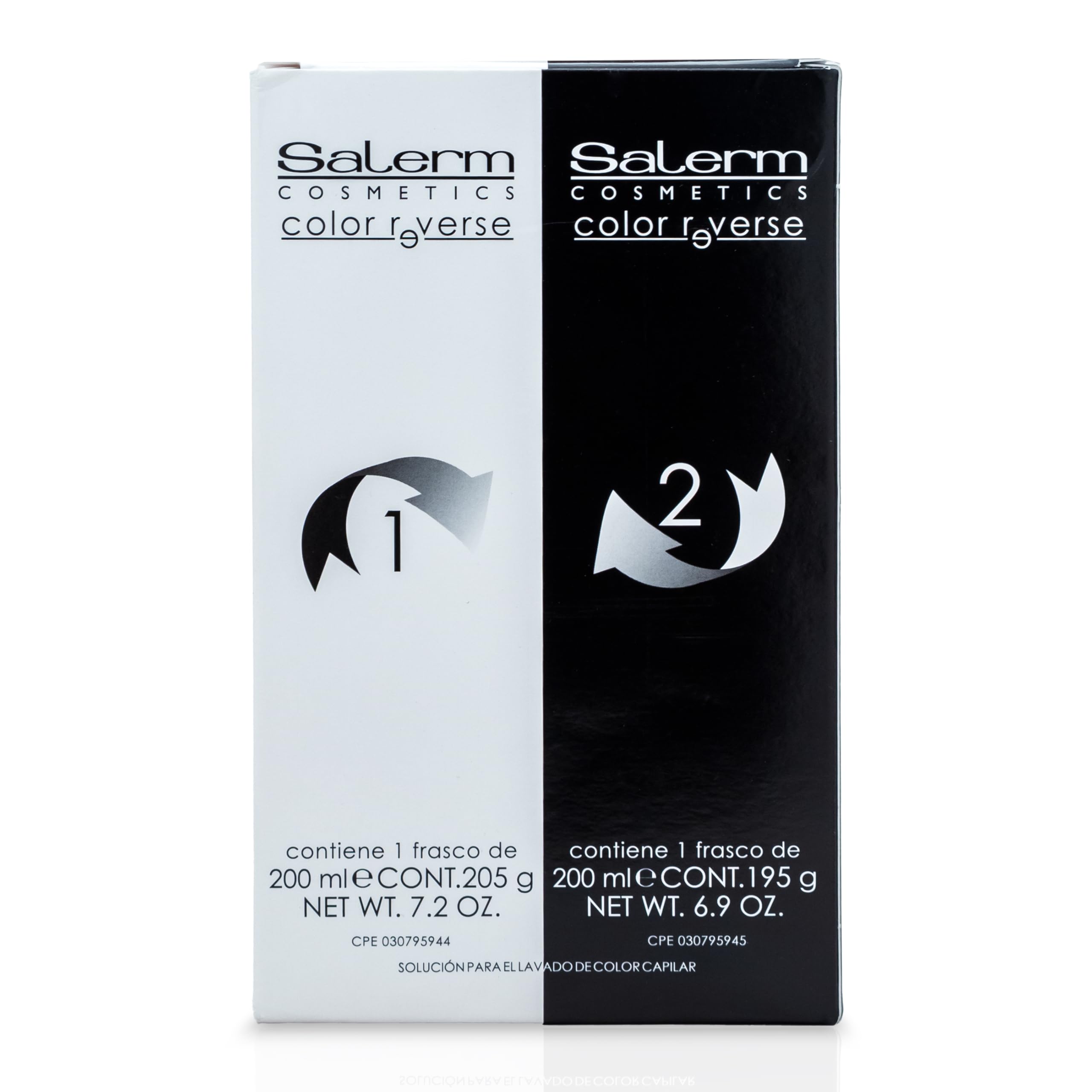Salerm Color Reverse Step 2 bottle specialized for pigment reduction.