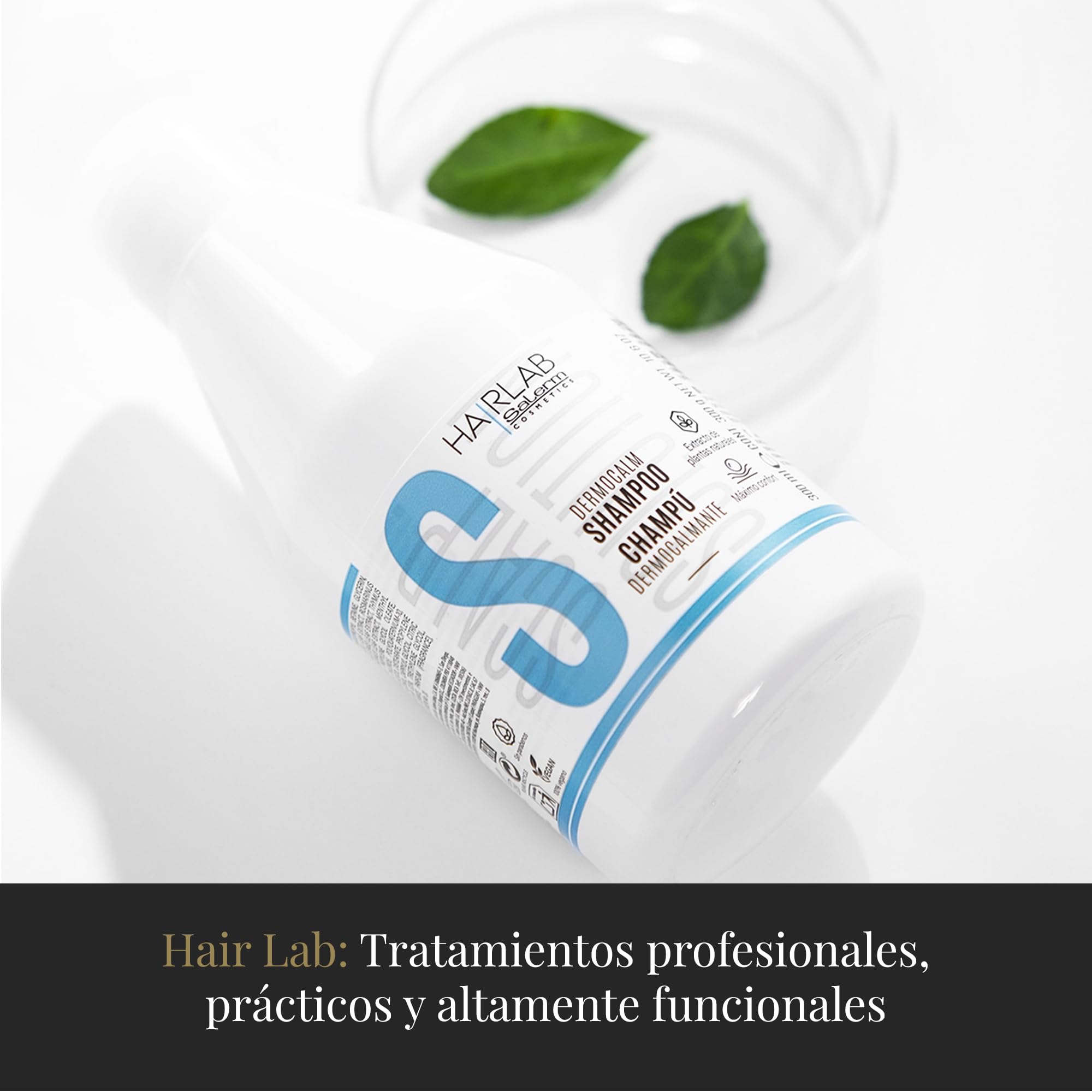 Salerm Hairlab Energizing Lotion vegan stem cells for ethical nourishment.