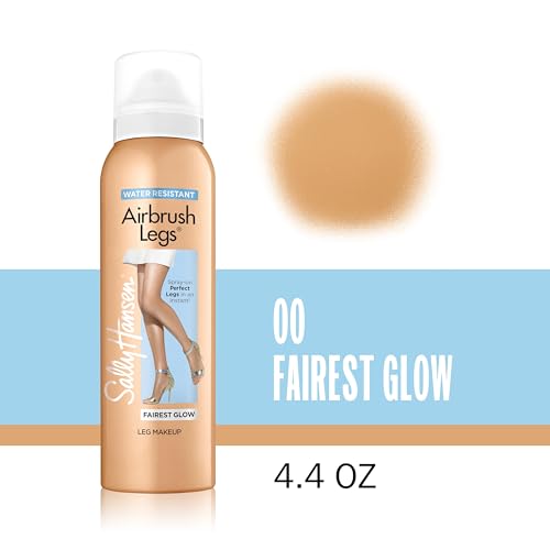 Sally Hansen Airbrush Legs applied smoothly for streak-free coverage.