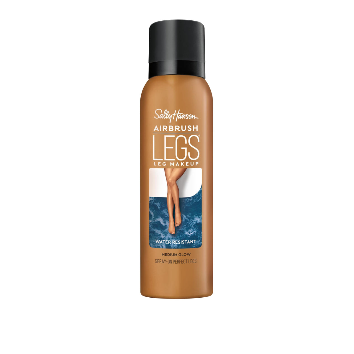 Sally Hansen Airbrush Legs, bote spray, acabado suave y cobertura natural.
