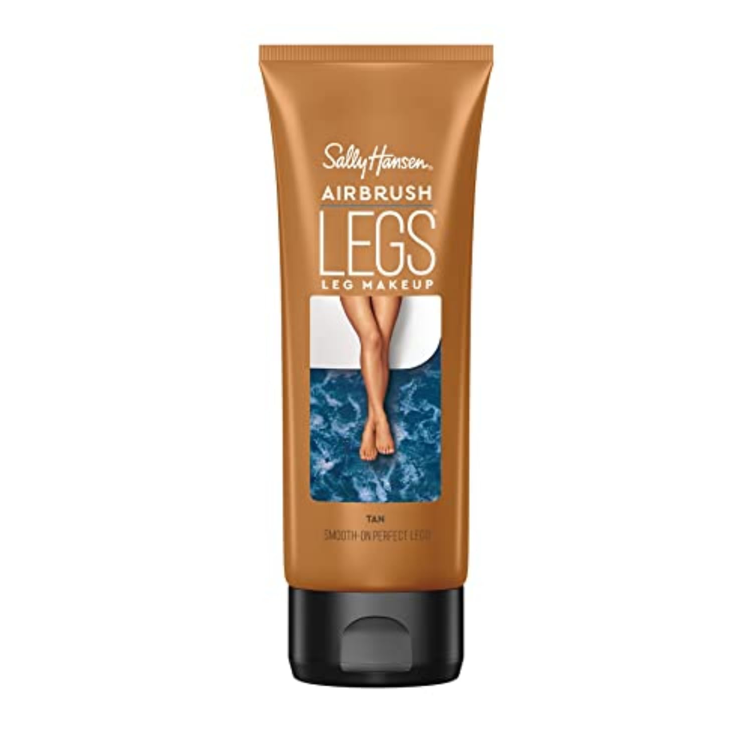 Sally Hansen Airbrush Legs, botella de aplicación, cobertura suave para piernas más uniformes