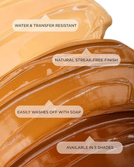 Sally Hansen Airbrush Legs fórmula resistente al agua para uso durante el día.