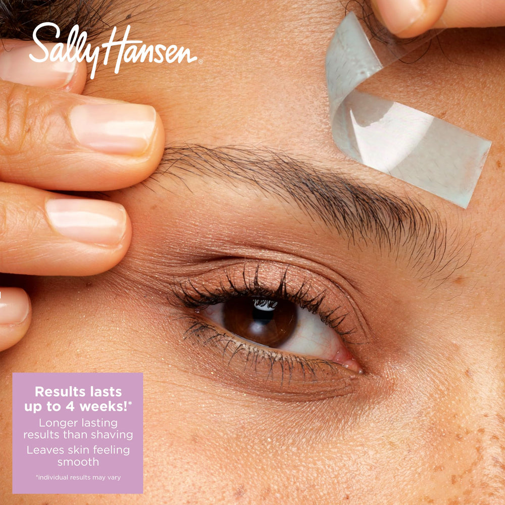 Sally Hansen Azulene oil finishing wipes remove wax residue gently.