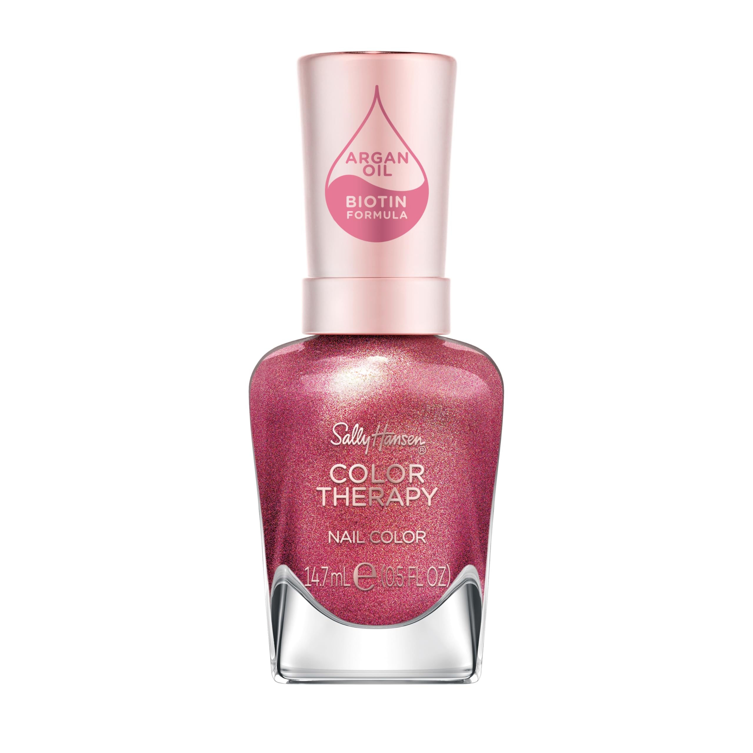 Sally Hansen Color Therapy Pomegratitude bottle front for a salon-worthy look at home