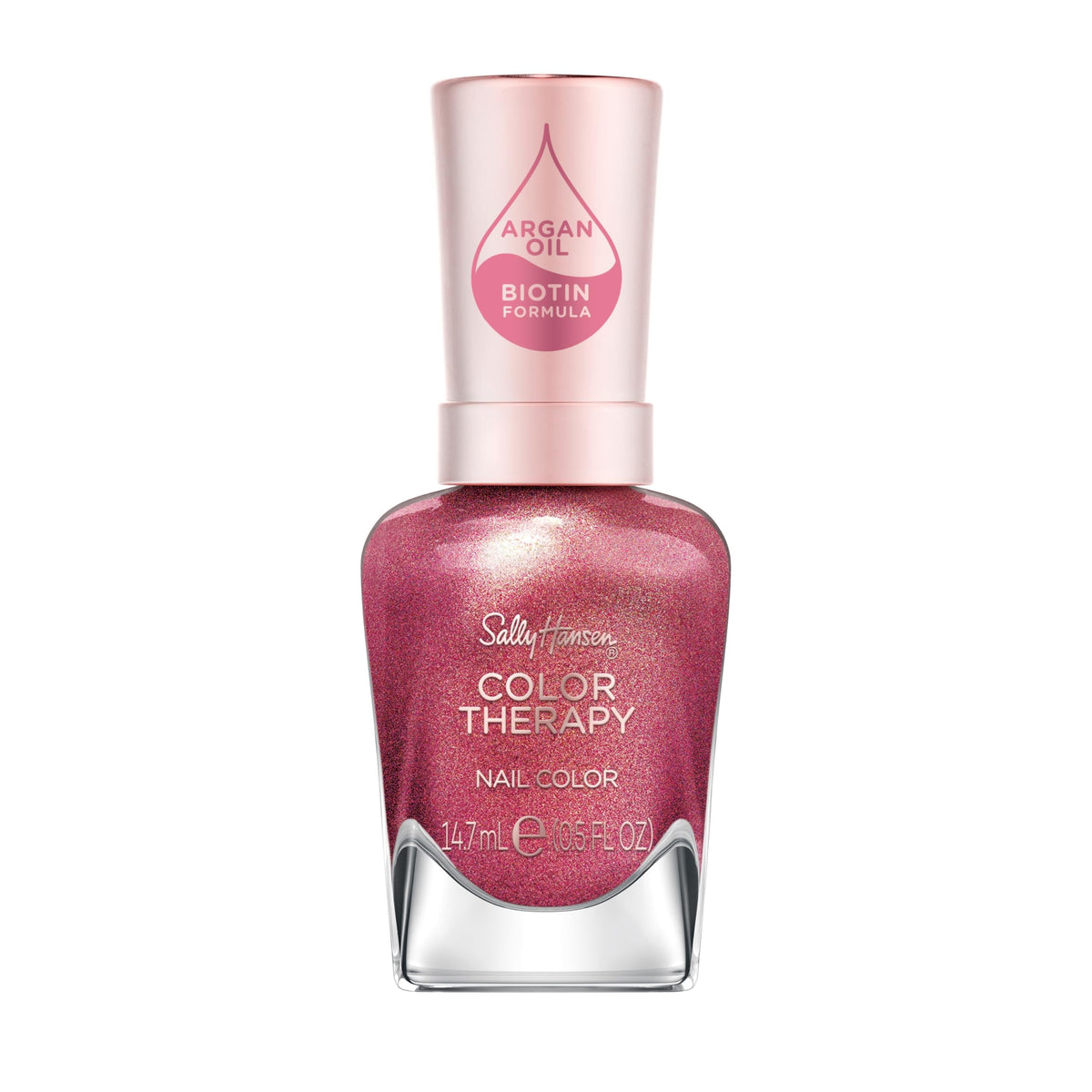 Sally Hansen Color Therapy Pomegratitude bottle front for a salon-worthy look at home