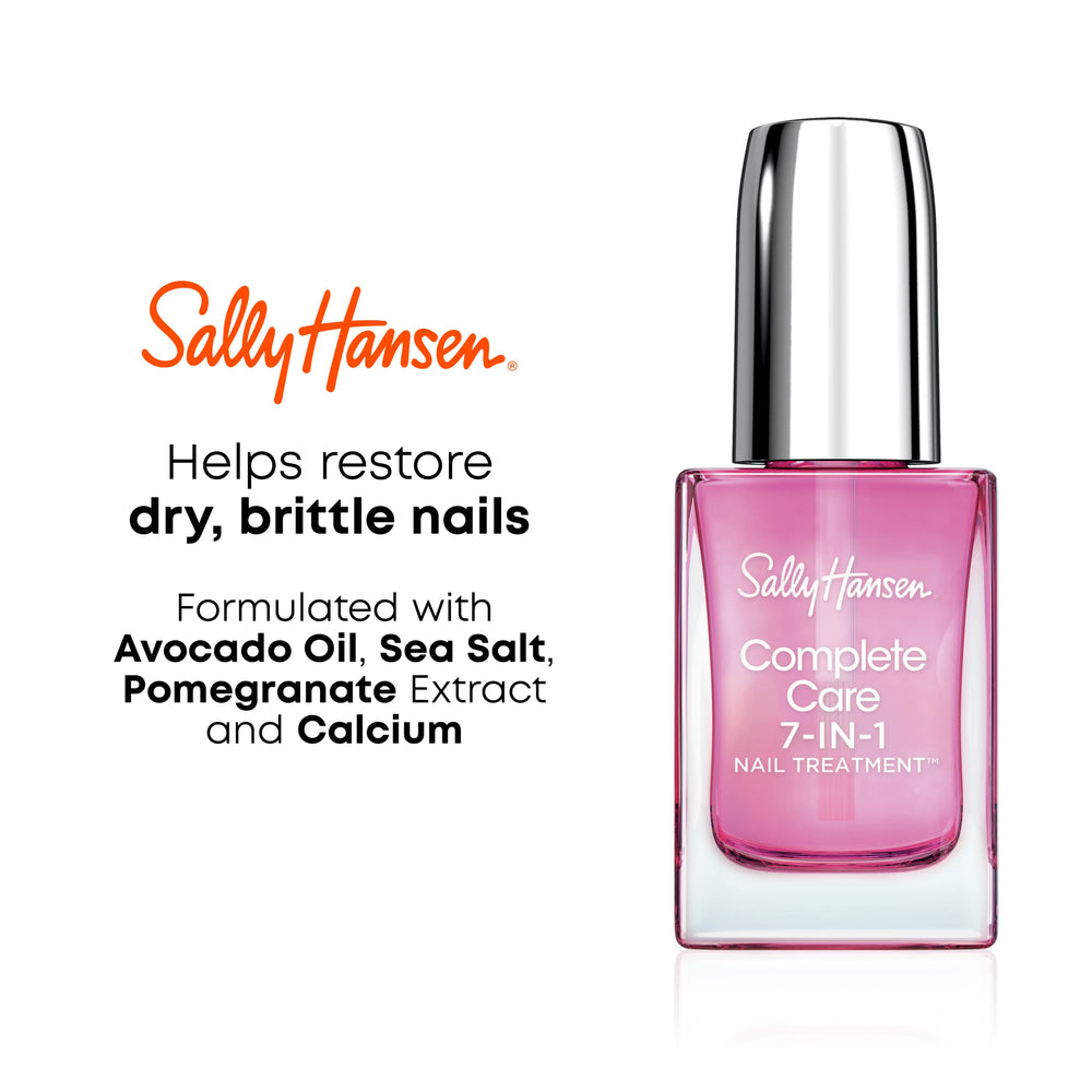 Sally Hansen Complete Care calcio ofrece uñas más firmes y resistentes.
