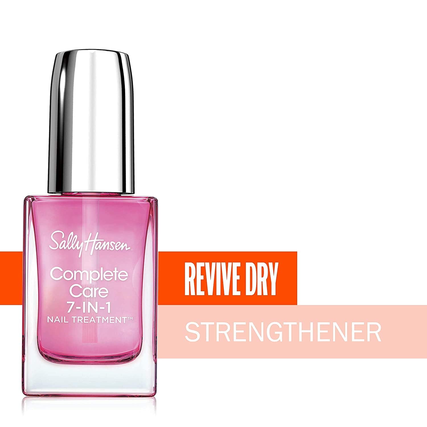 Sally Hansen Complete Care identifica extracto de granada para revitalizar uñas.