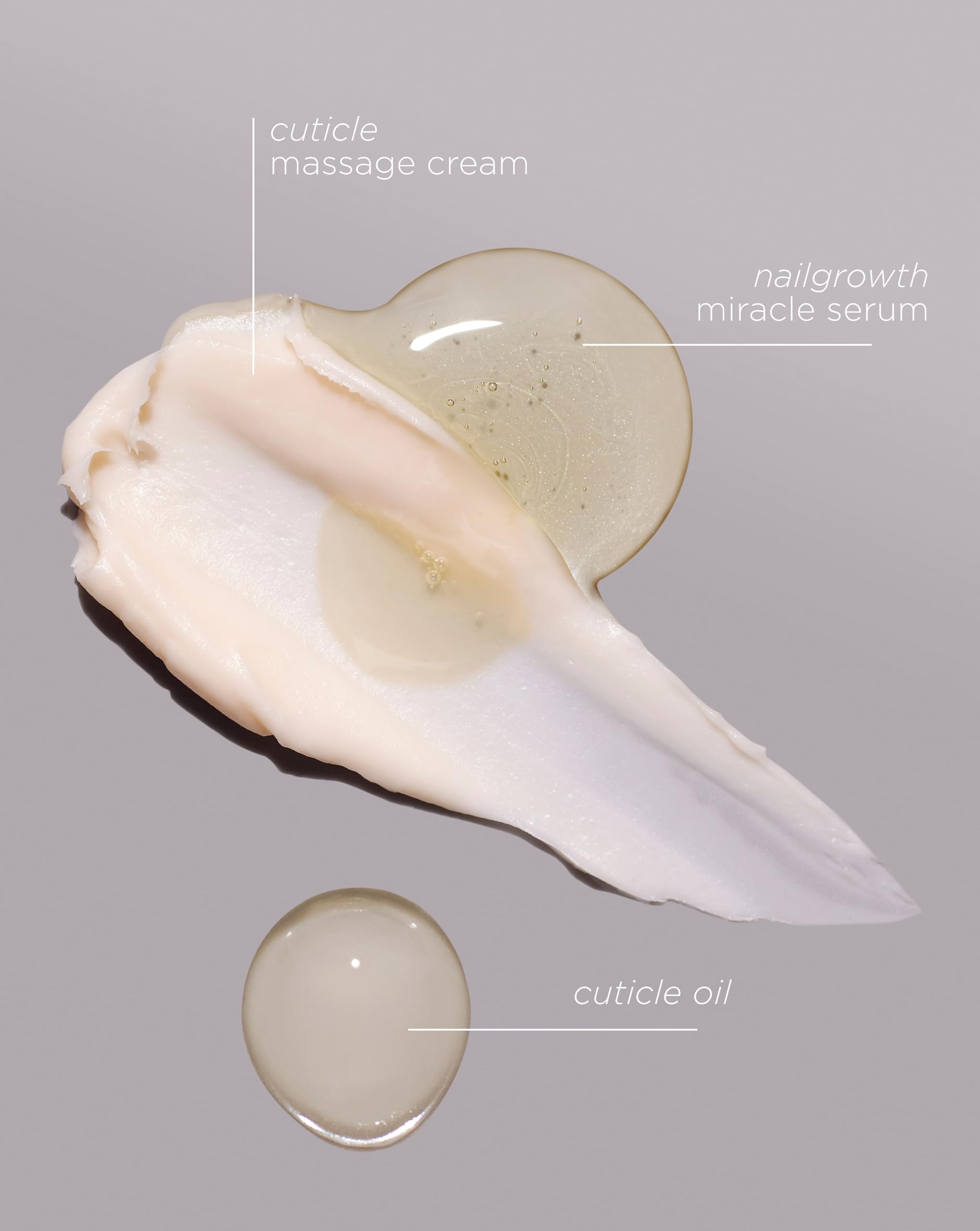 Soothing moisturizing effect suggesting relief from hangnails and torn skin.