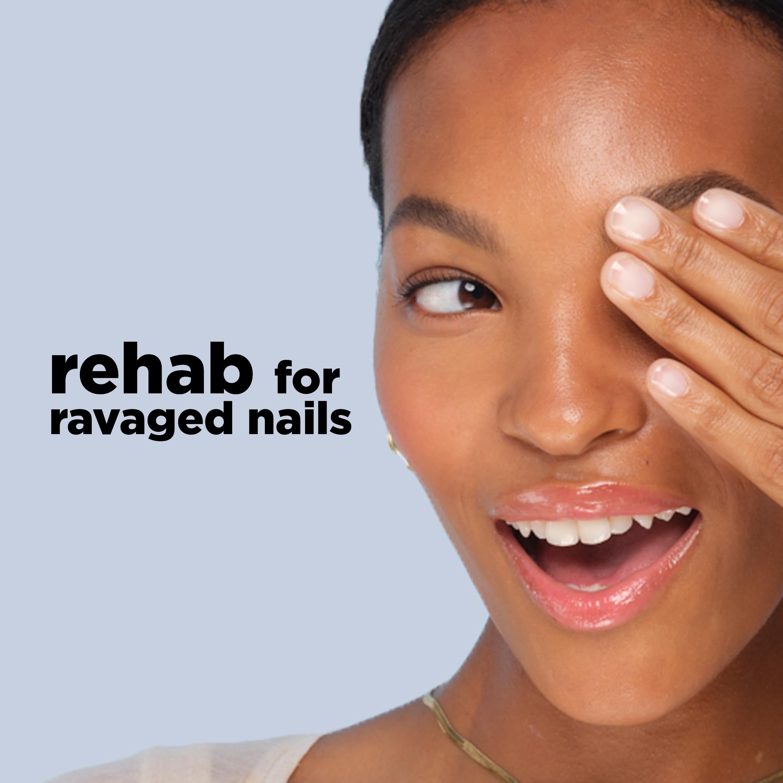 Sally Hansen Gel Rehab: secado rápido tras cada uso, lista para continuar.