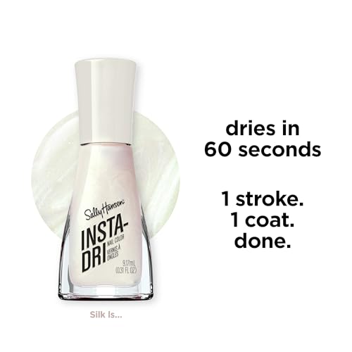 Sally Hansen Insta-Dri dries in 60 seconds, ideal for quick touch-ups