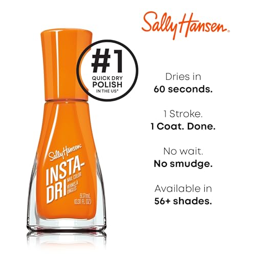 Visual of 60-second dry time for Insta-Dri polish