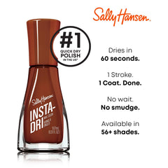 Acabado brillante y duradero con Sally Hansen Insta-Dri.